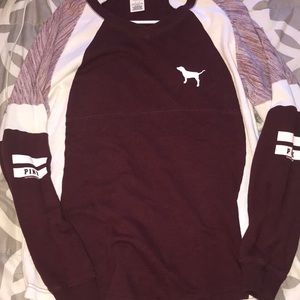 Maroon PINK Sweater